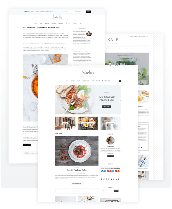 WordPress Food Blog Themes